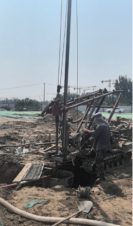衡水冀州工地打井